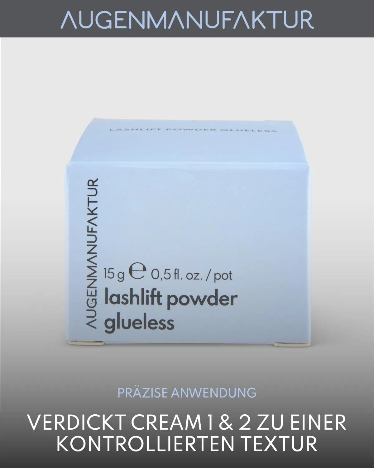 Пудра Augenmanufaktur Korean Lashlift Glueless для ламинирования ресниц Augenmanufaktur — фото 3