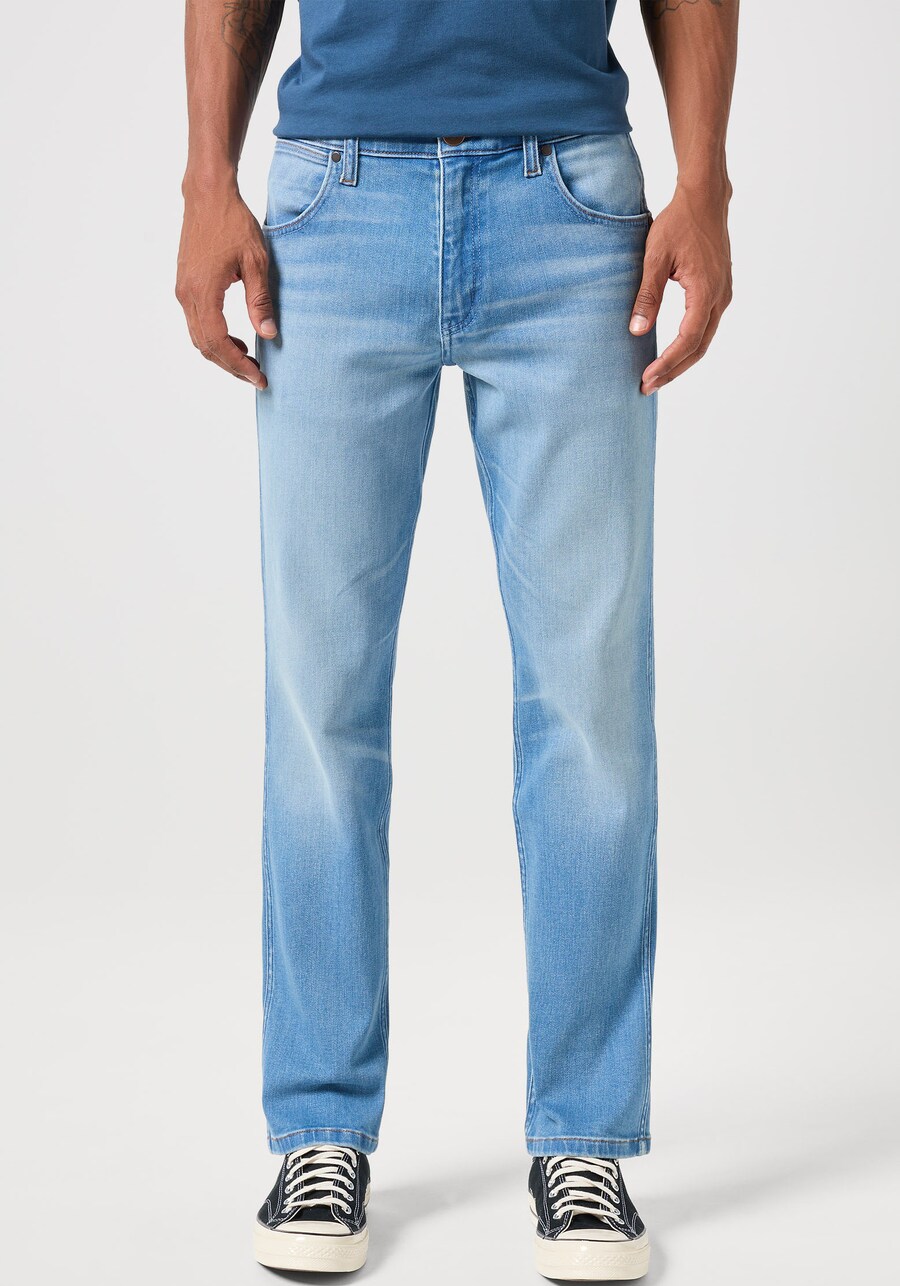 

Джинсы WRANGLER Regular Jeans, синий деним