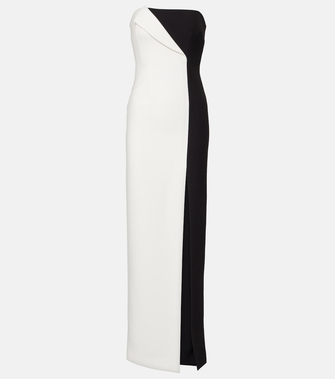

Платье без бретелек из крепа Roland Mouret, Monochrome