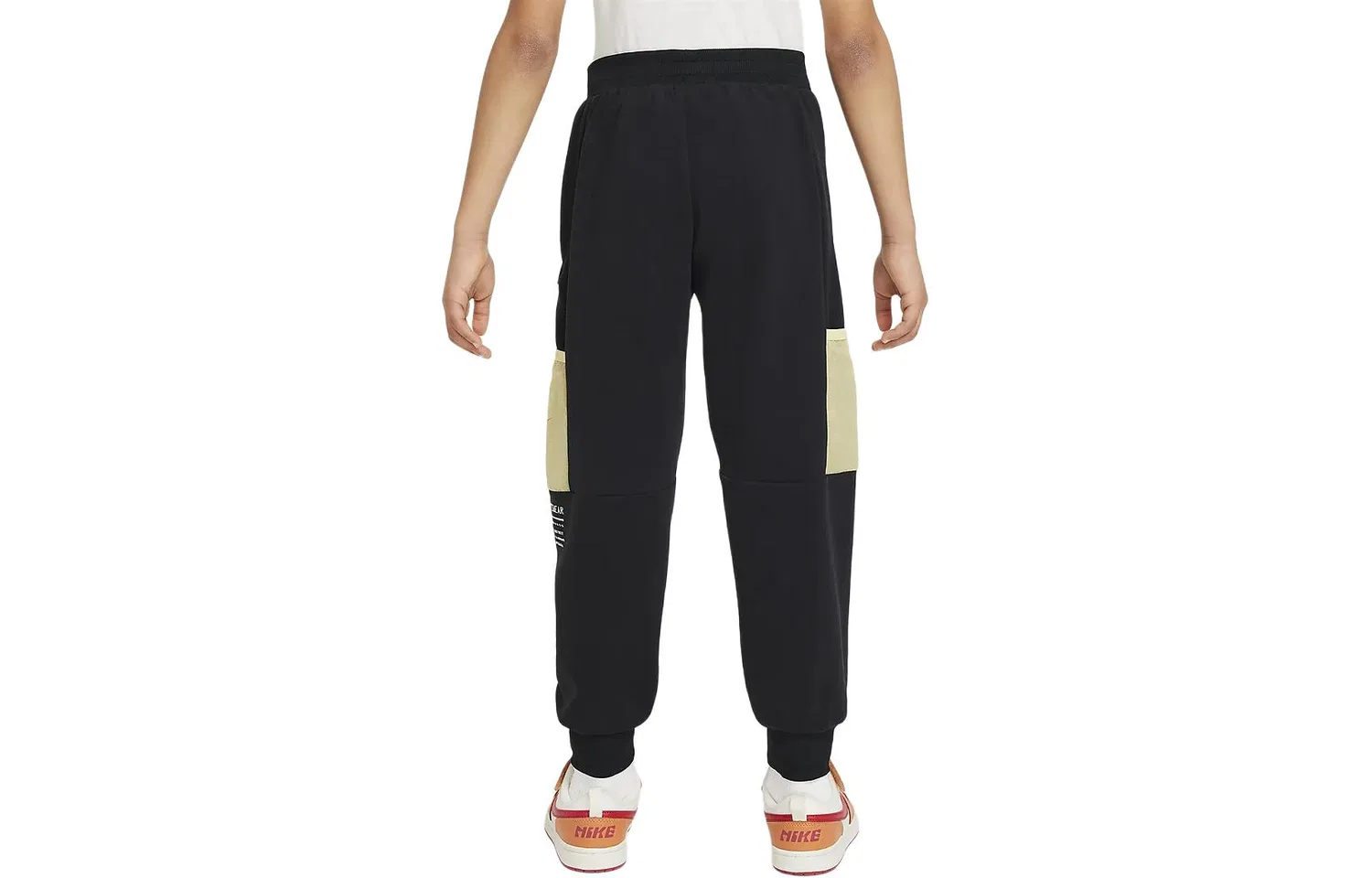 Штаны спортивные утепленные Nike Sportswear Paint Your Future черные — фото 3