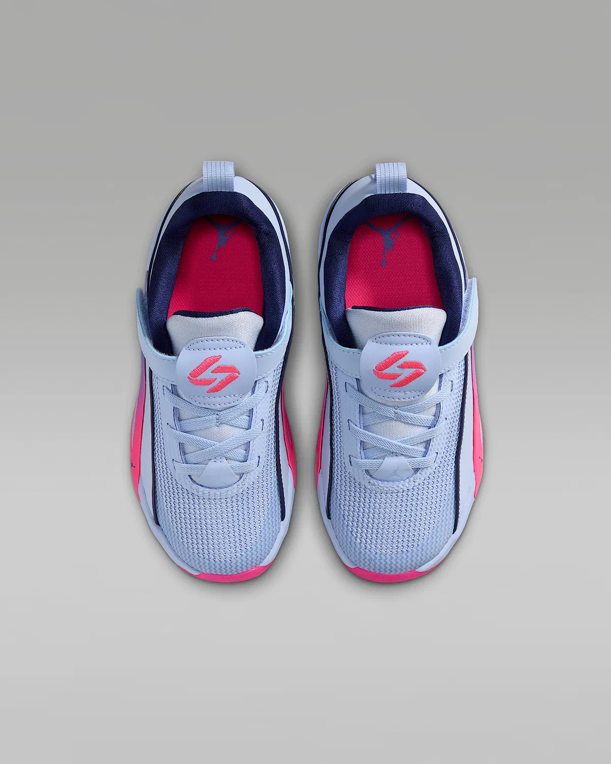 Детские баскетбольные кроссовки Luka 5, Light Marine/Blue Void/Sapphire/Hyper Pink — фото 4