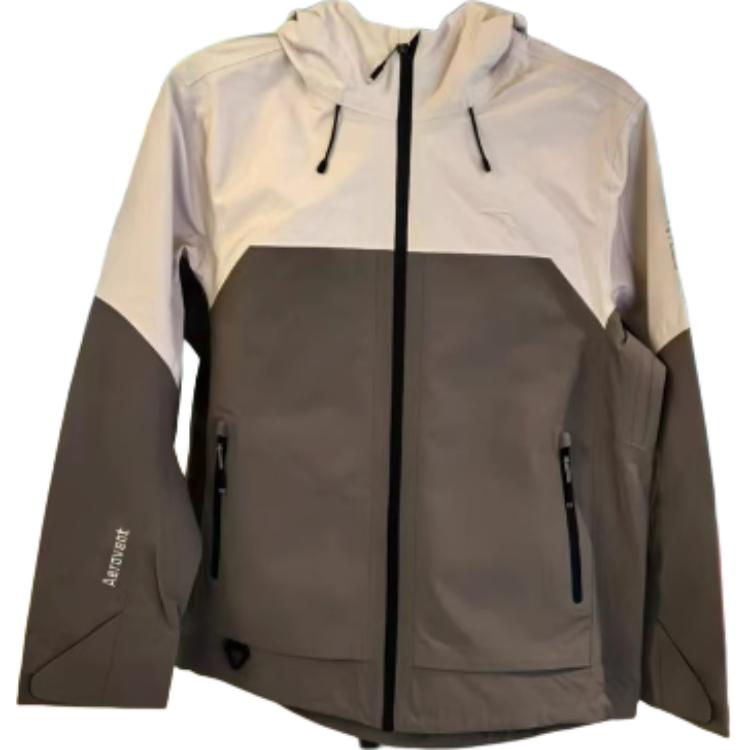 

ANTA Мужская ветровка Outdoor Collection в цвете земляная умбра и мел, Earth Umber/Chalk