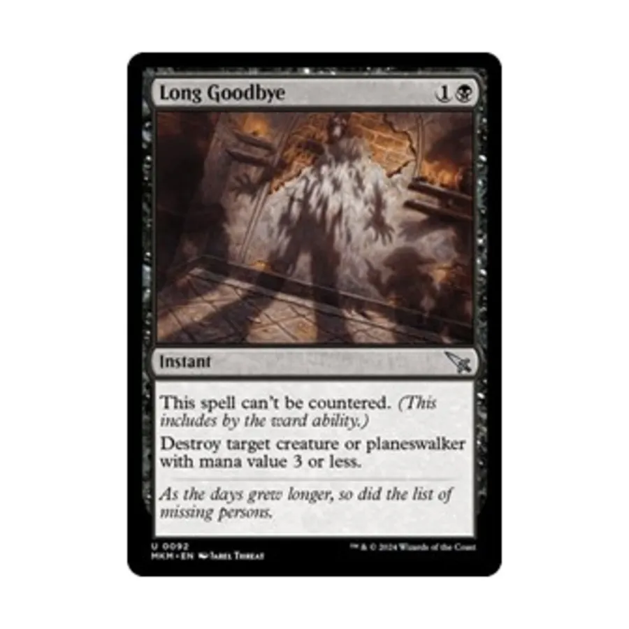 

CCG Долгое прощание (U), MTG - Murders at Karlov Manor