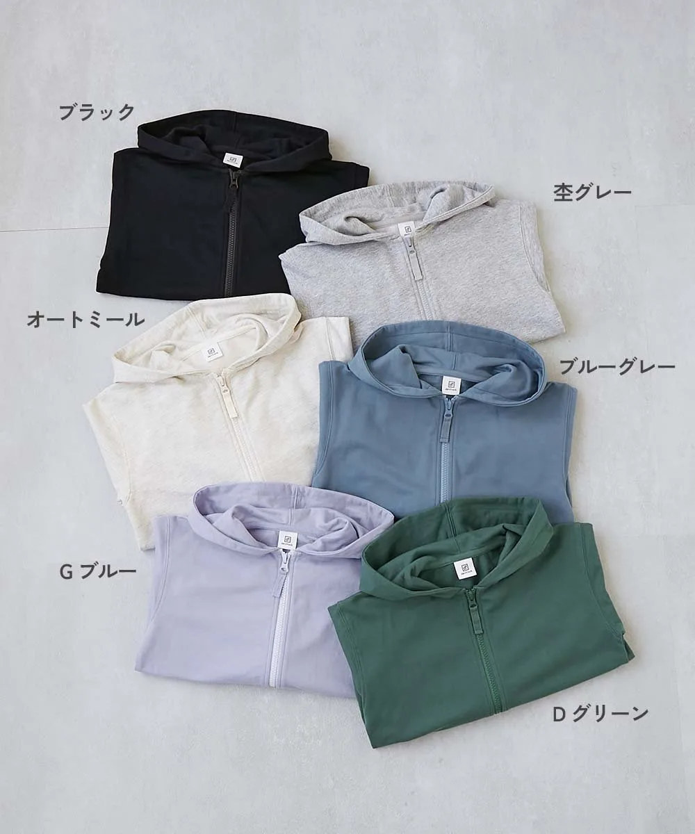 Однотонная толстовка на молнии с капюшоном. Толстовка с капюшоном на молнии. Топы 25AW. Devirock, Heather Gray - Black — фото 2