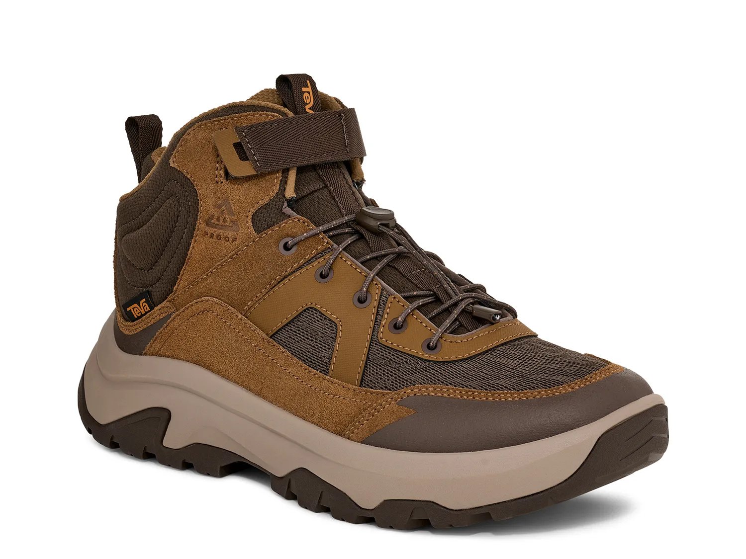 

Ботинки Teva Hurricane Daybreaker Waterproof Hiking Boot - Men's, темно-коричневый