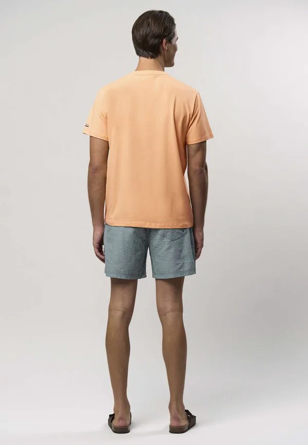 Базовая футболка umnord U.S. Polo Assn., Peach Cobbler — фото 4