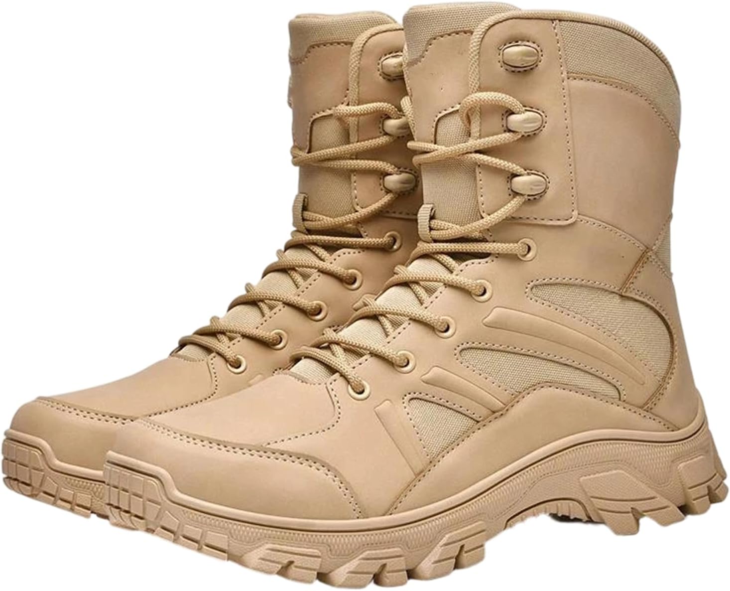 

Мужские водонепроницаемые альпинистские ботинки Alloaone, противоскользящие треккинговые ботинки для походов и использования на улице, Sand