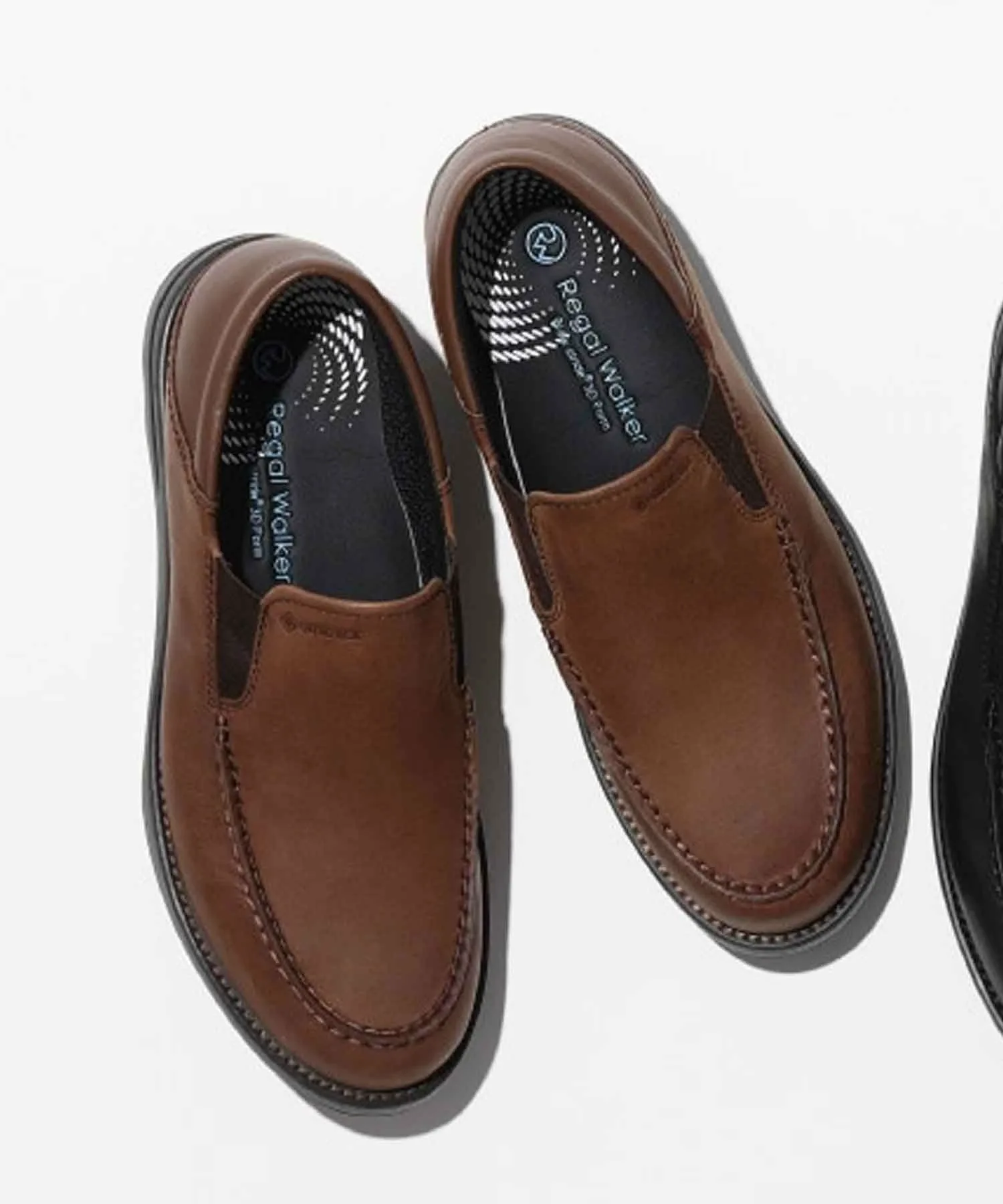 Повседневные туфли 352W Vamp темно-коричневого цвета Regal Walker, Dark brown — фото 2