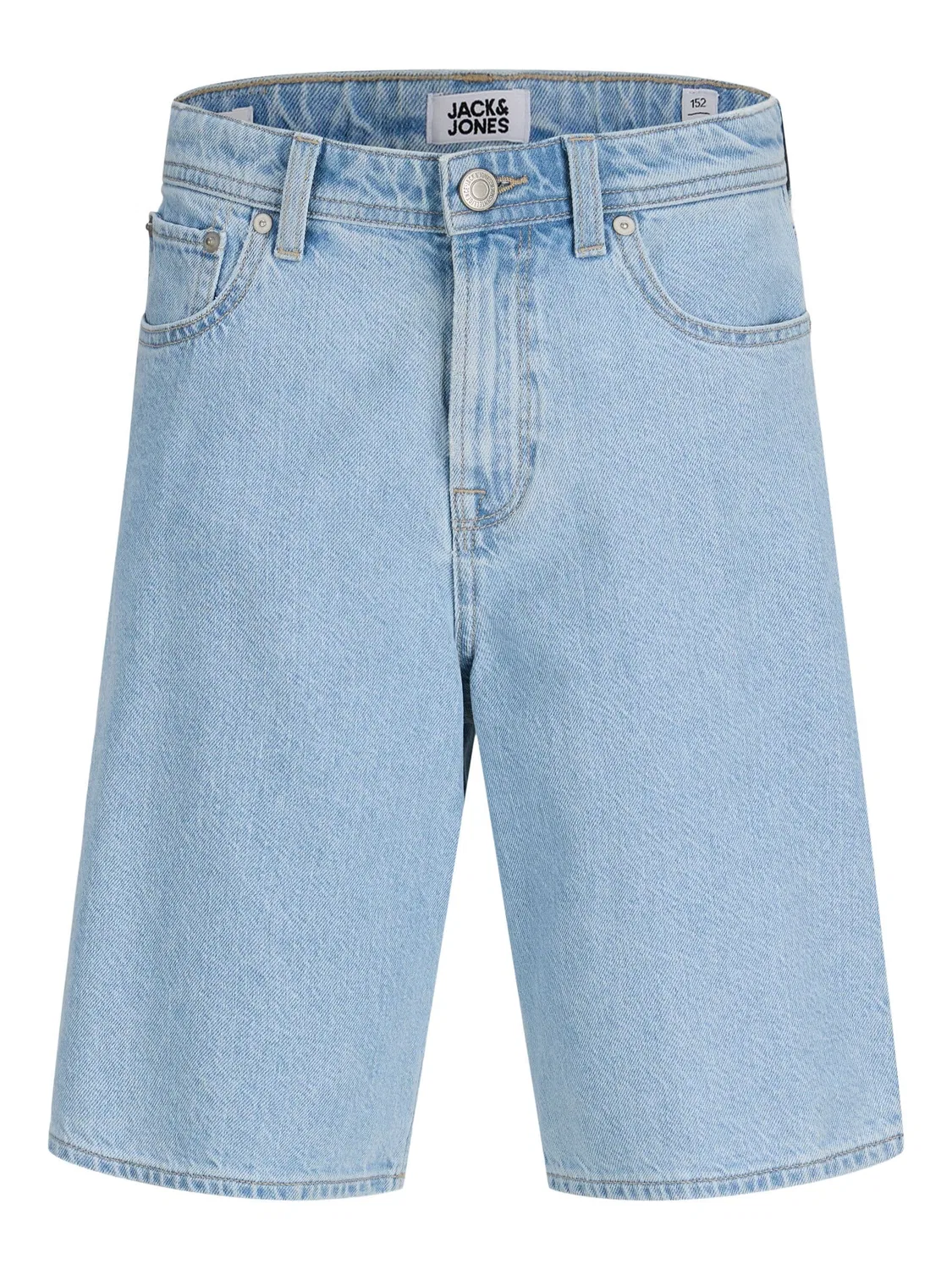 Шорты джинсовые baggy fit, JACK & JONES Junior, джинсовый синий