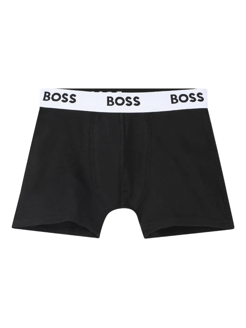 

Комплект из трех боксеров с логотипом BOSS Kidswear, черный