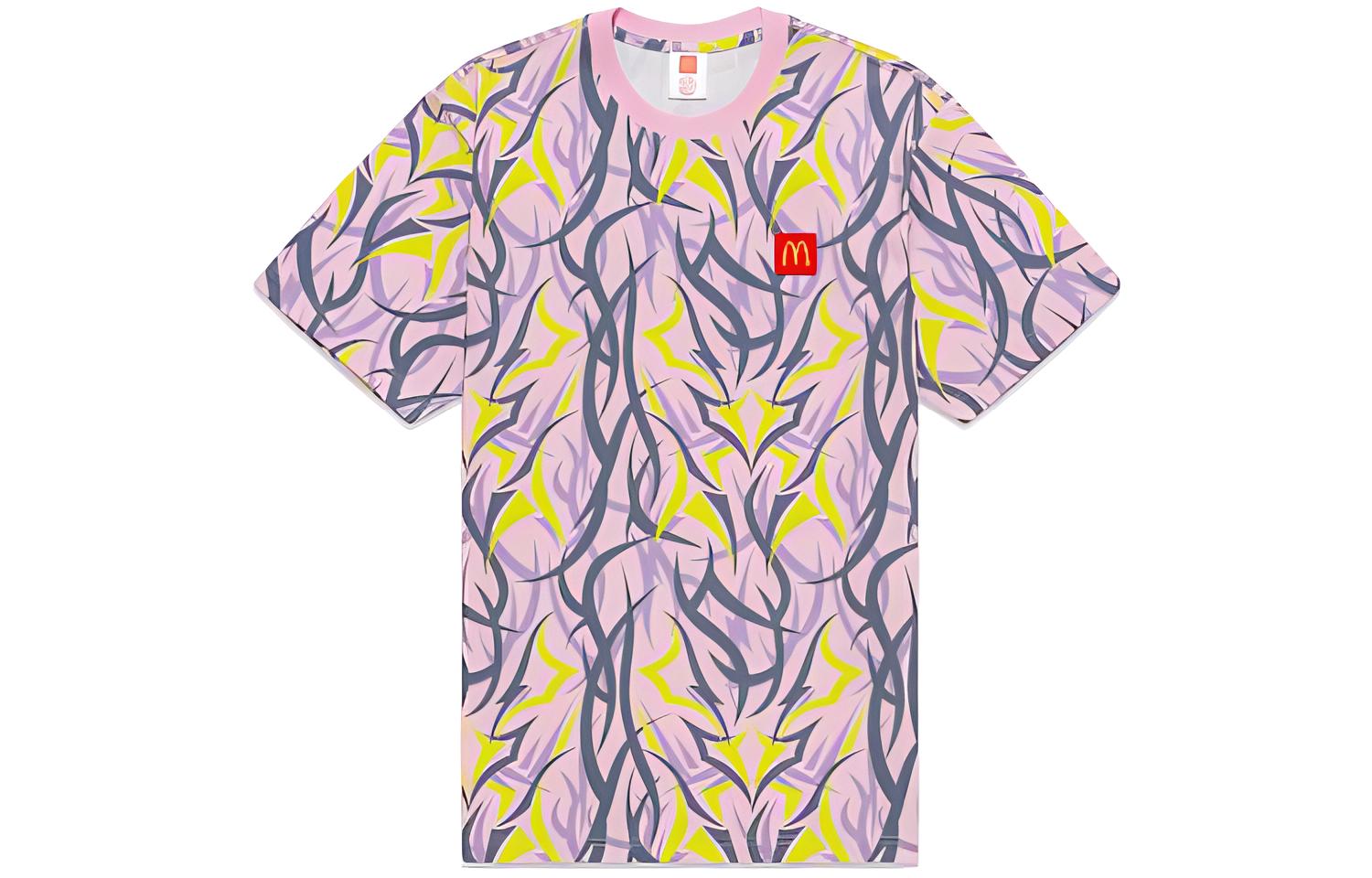 

CLOT Футболка унисекс Mcdonald's X X McDonald's лимитированная коллекция purple