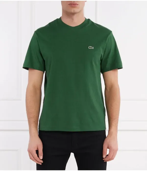 Футболка classic fit Lacoste, зеленый
