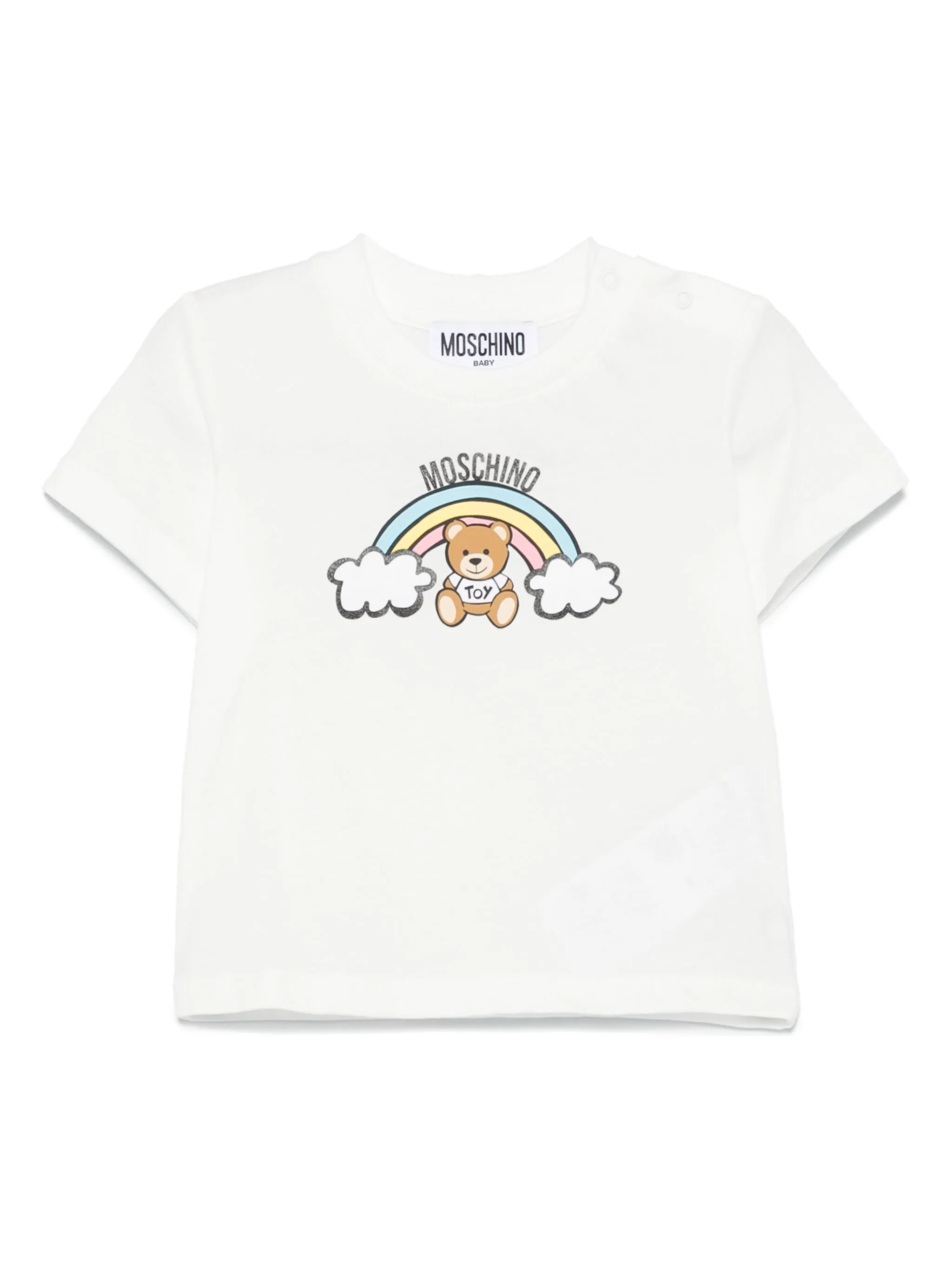 

Футболка Teddy Bear Moschino Kids, белый