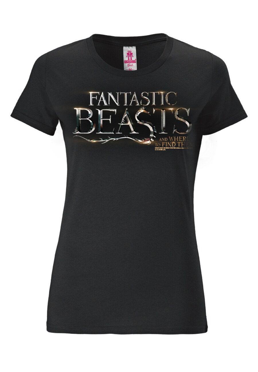 

Футболка LOGOSHIRT Shirt Phantastische Tierwesen, черный