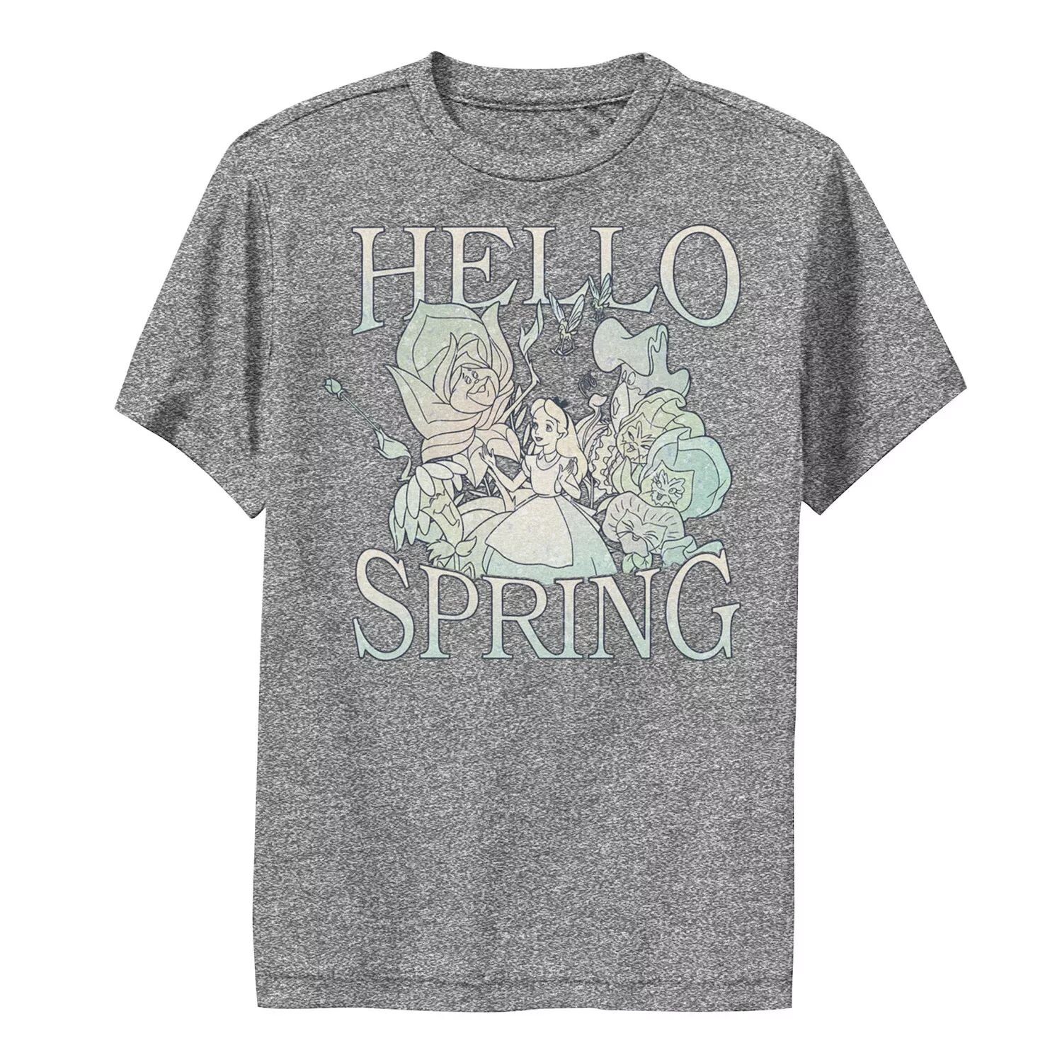 

Футболка Disney's Alice In Wonderland для мальчиков 8–20 лет с рисунком Hello Spring Performance Disney