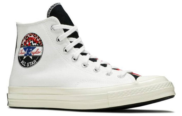 Кроссовки chuck 70 hi 'logo play - white rush blue' Converse, белый — фото 2