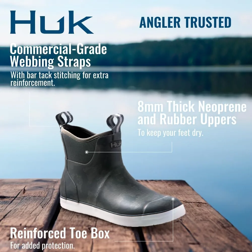 Мужские ботинки HUK Rogue Wave, высокоэффективные рыболовные ботинки и ботинки на плоской подошве — фото 3