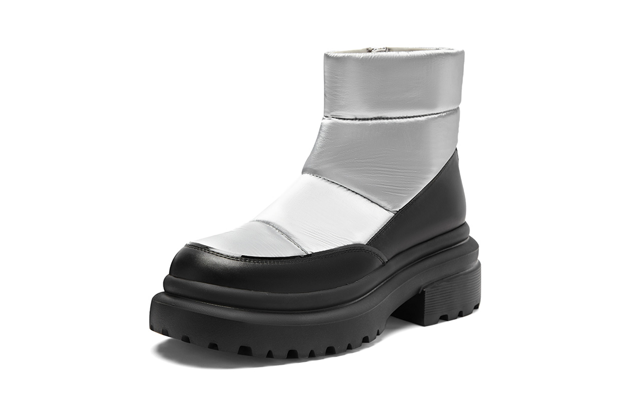 NINE WEST Черные женские ботинки на каблуке 6,5 см, цвет Black — фото 4