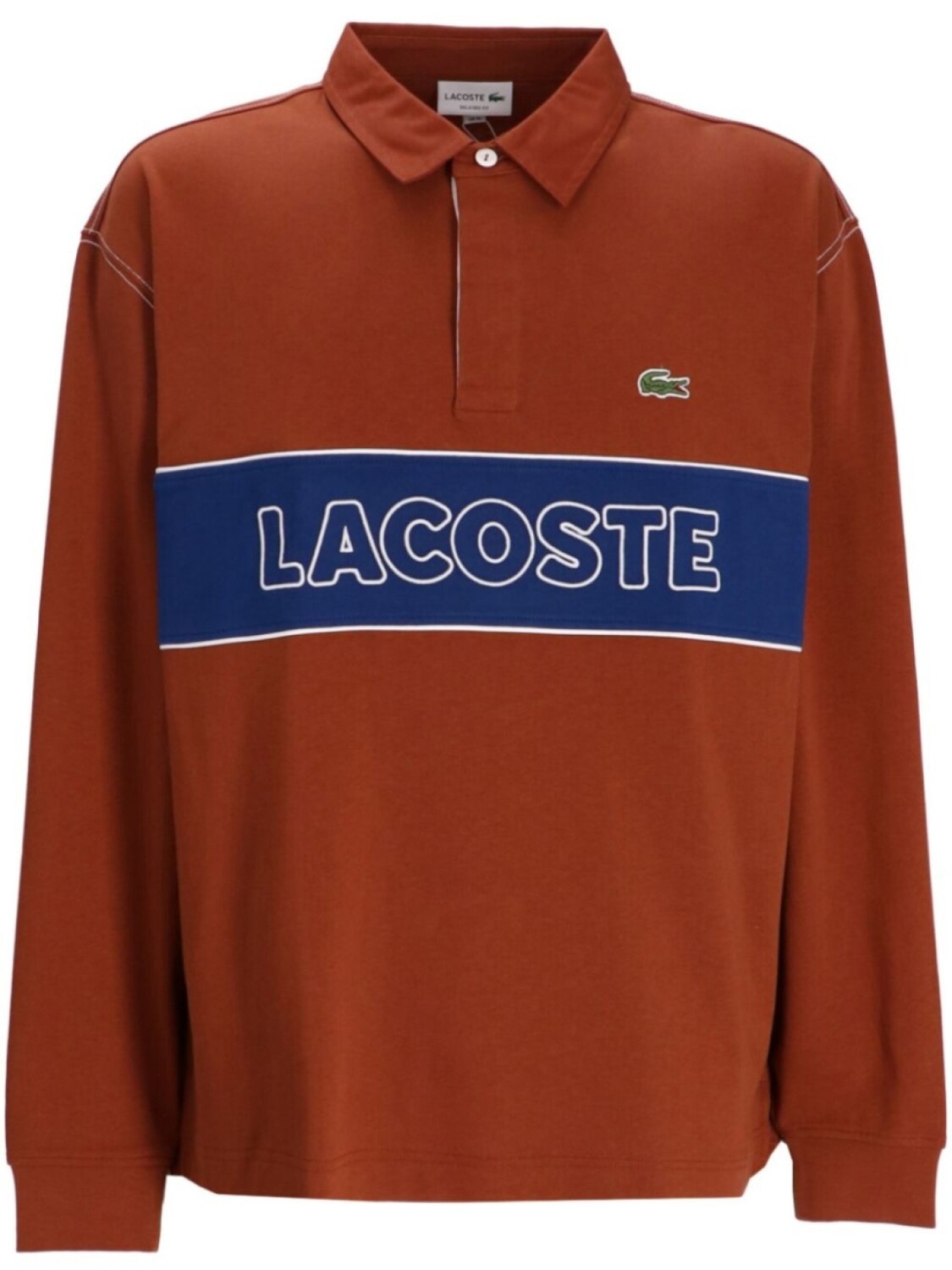 

Рубашка поло Rugby Lacoste, коричневый