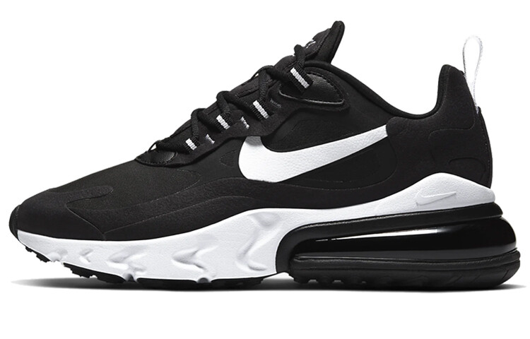 

Nike Air Max 270 React черный белый (женские)