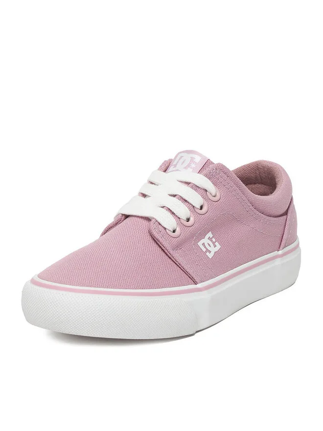 DC Shoes Тканевые кроссовки CEOWB-LEA-ZL-DC001-DZ розовые — фото 2