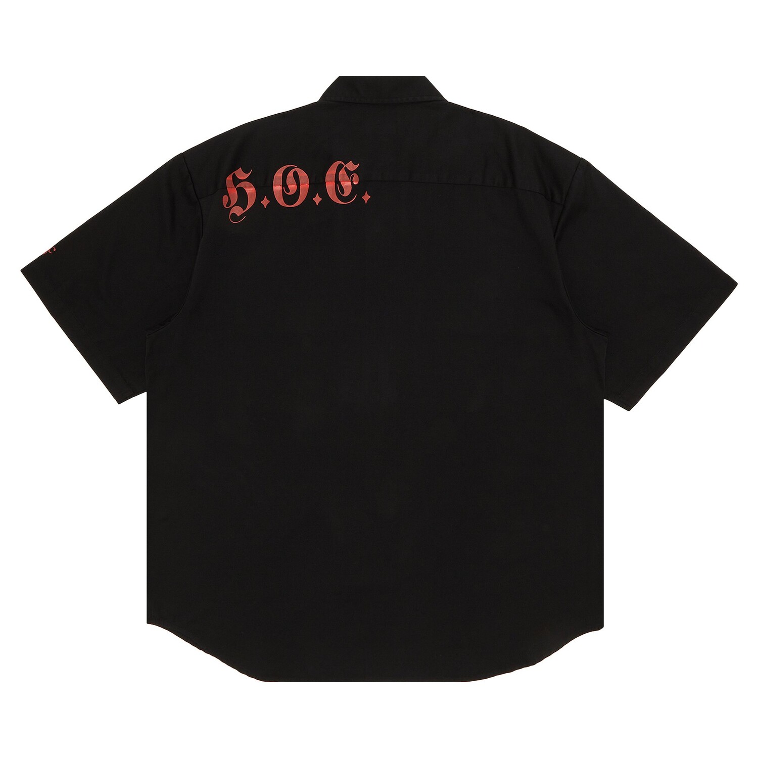 Рабочая рубашка с короткими рукавами Supreme x Bernadette Corporation, цвет Черный — фото 2