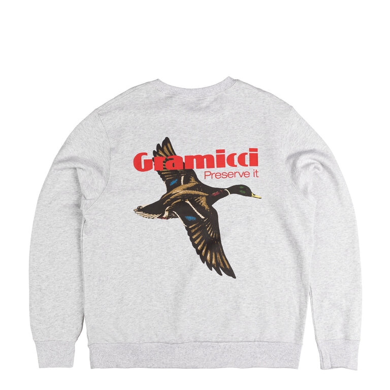 

Толстовка preserve it sweatshirt Gramicci, серый