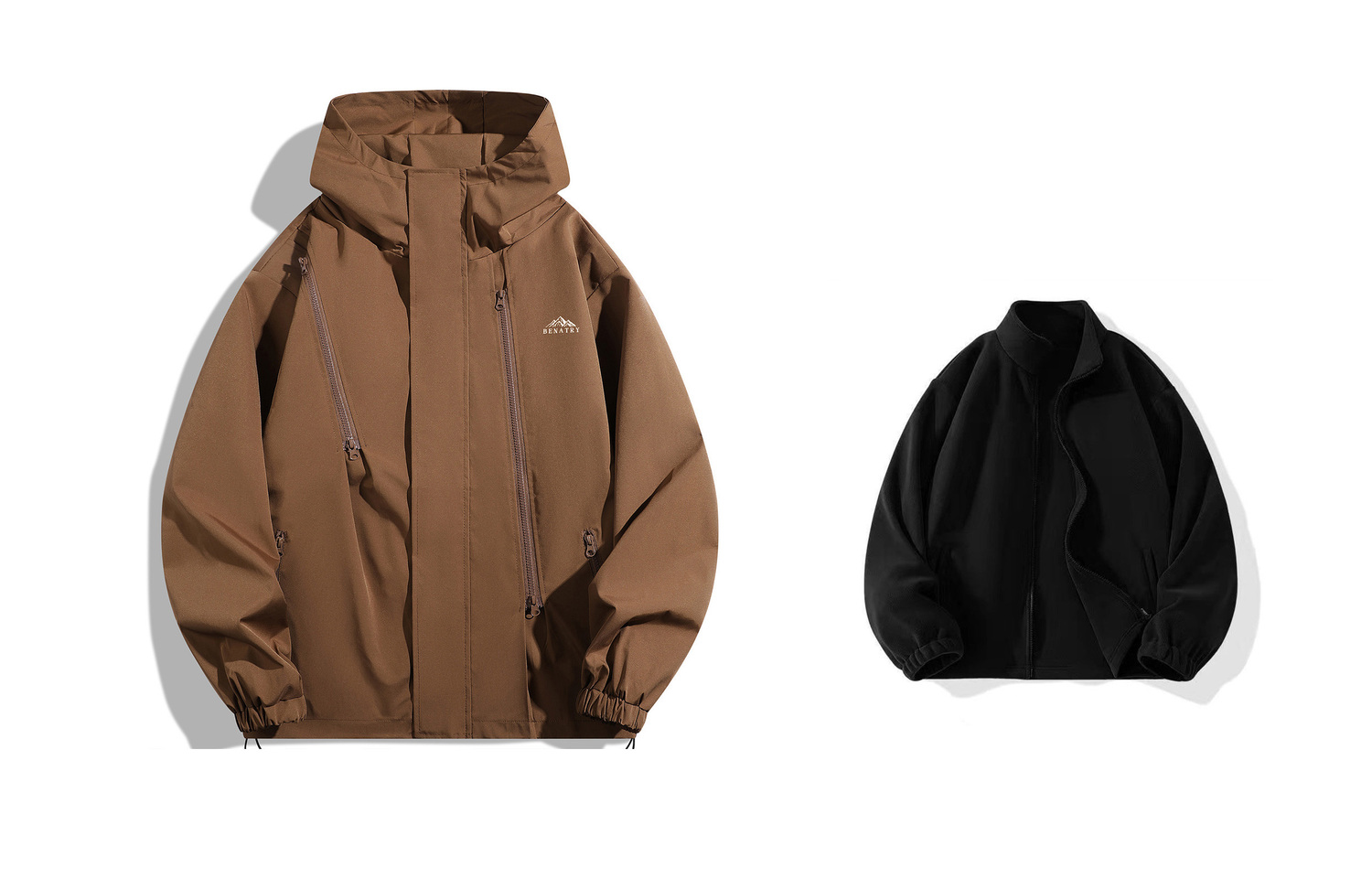 

BENATRY Куртка Unisex, Coffee (with Liner)