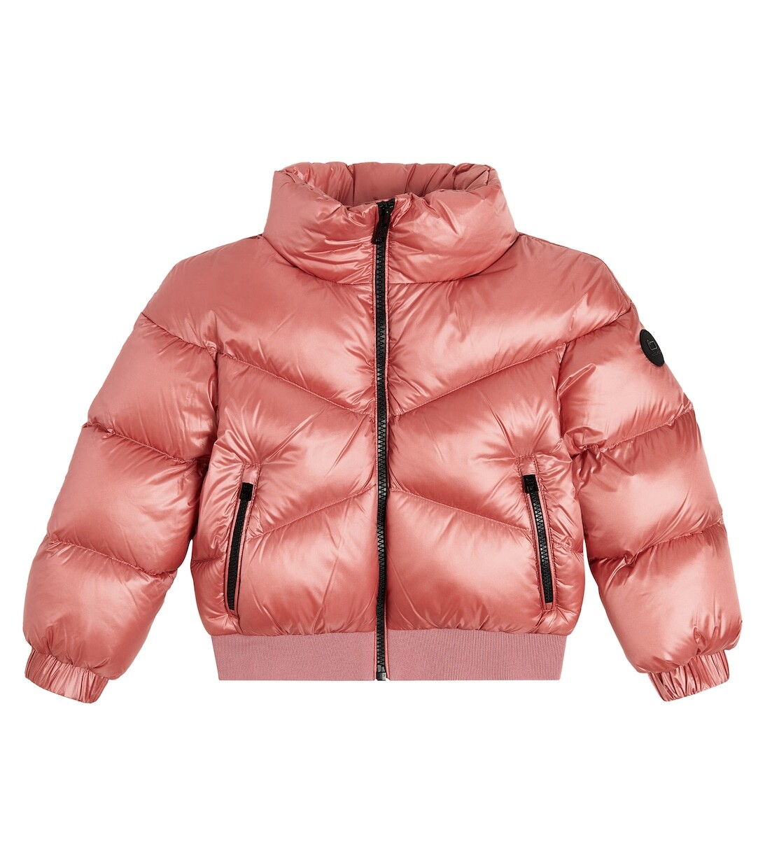 

Пуховик Woolrich, розовый