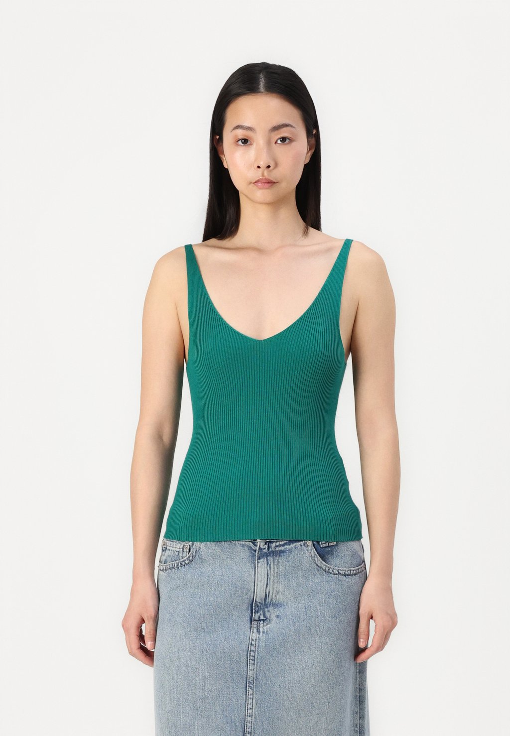

Джемпер VIWENNIE V-NECK VILA, зеленый