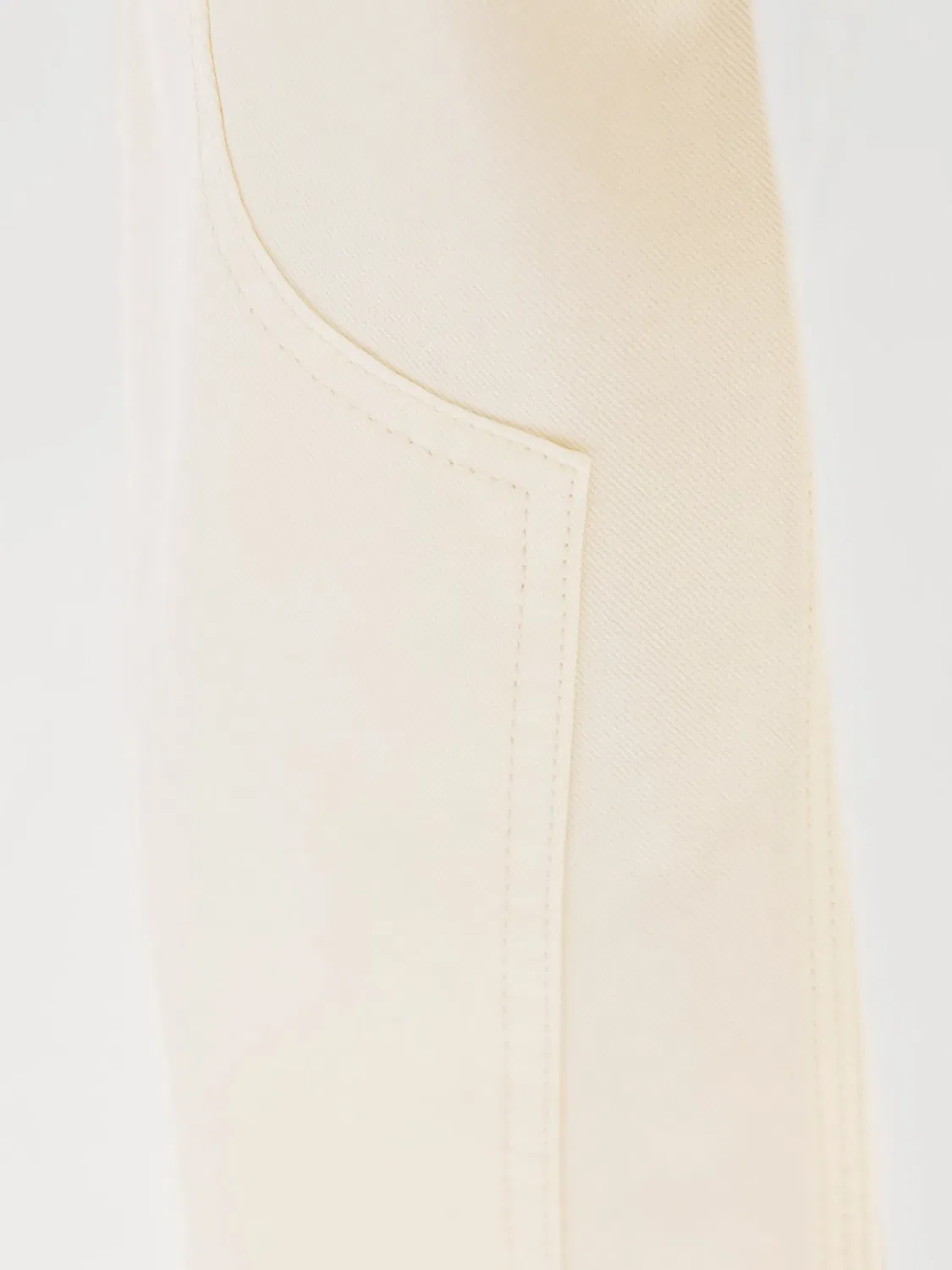 Штаны baggy fit из органического хлопка JACK & JONES Junior, antique white — фото 4