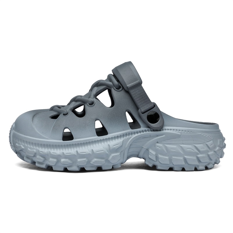 

Подростковые детские сабо из ЭВА, противоскользящие, устойчивые к истиранию и ударам PROTECTCAMEL, серый