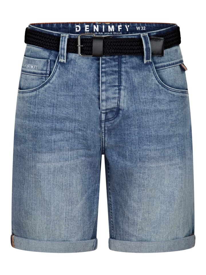 

Тканевые шорты DENIMFY, синий