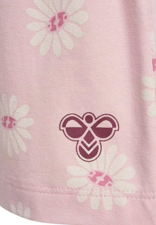 Свободные спортивные штаны с цветочным принтом Hummel, Pale Lilac — фото 3
