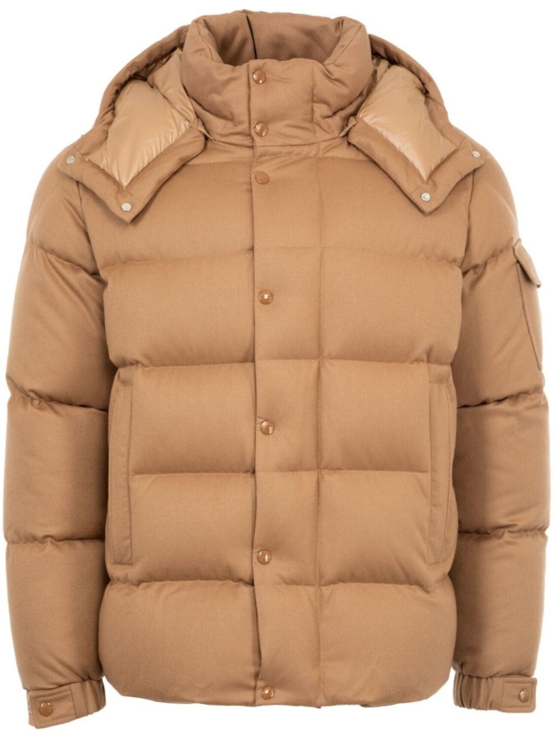 

Пуховик Vezere Moncler, нейтральный цвет