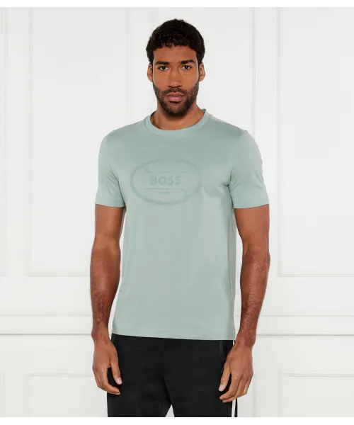 

Футболка с логотипом Heritage Regular fit Boss Green, зеленый