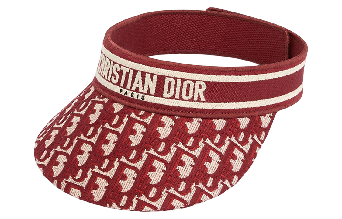 

Dior Мужская солнцезащитная шляпа красного цвета