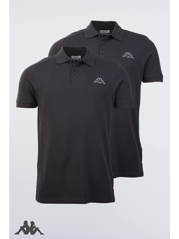

Поло Kappa Polo, серый