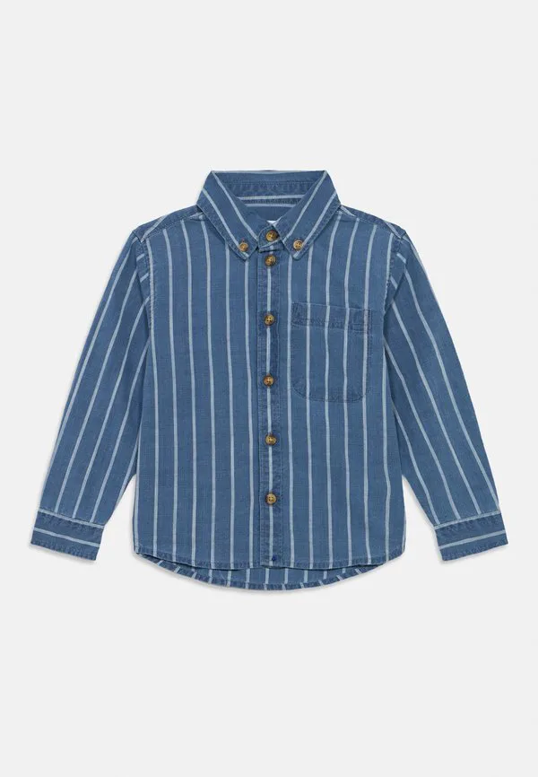 Футболка kash в полоску, детская футболка унисекс Les Deux, Denim Blue