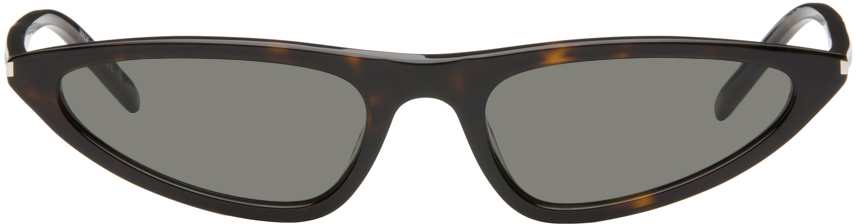 

Коричневые солнцезащитные очки SL 703 Saint Laurent