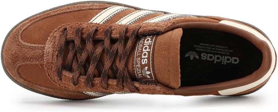 Кроссовки adidas Originals Handball Spezial унисекс, белый/коричневый — фото 2