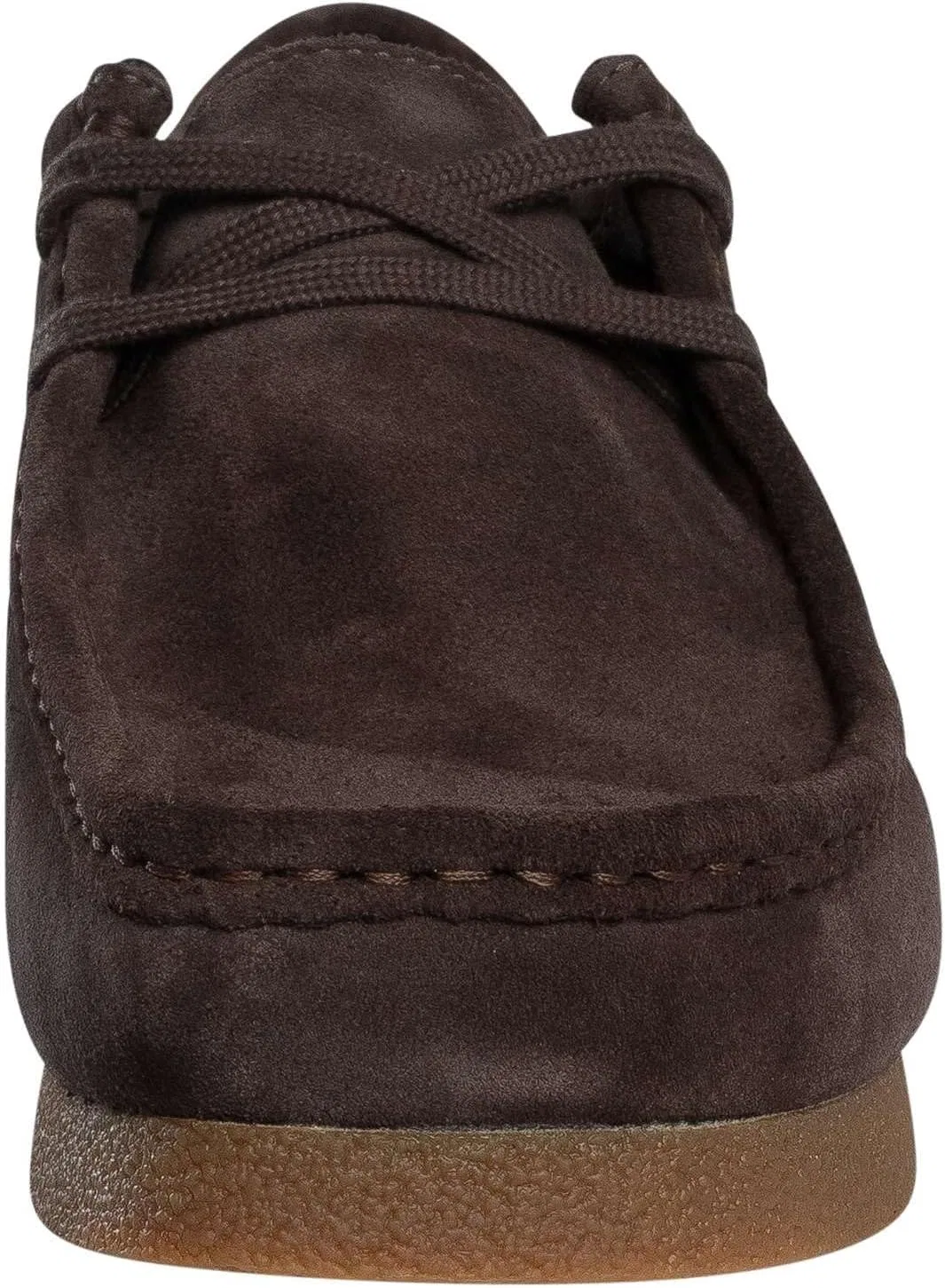 Мужские ботинки Clarks Wallabeeevo Derby, темно-коричневый — фото 4