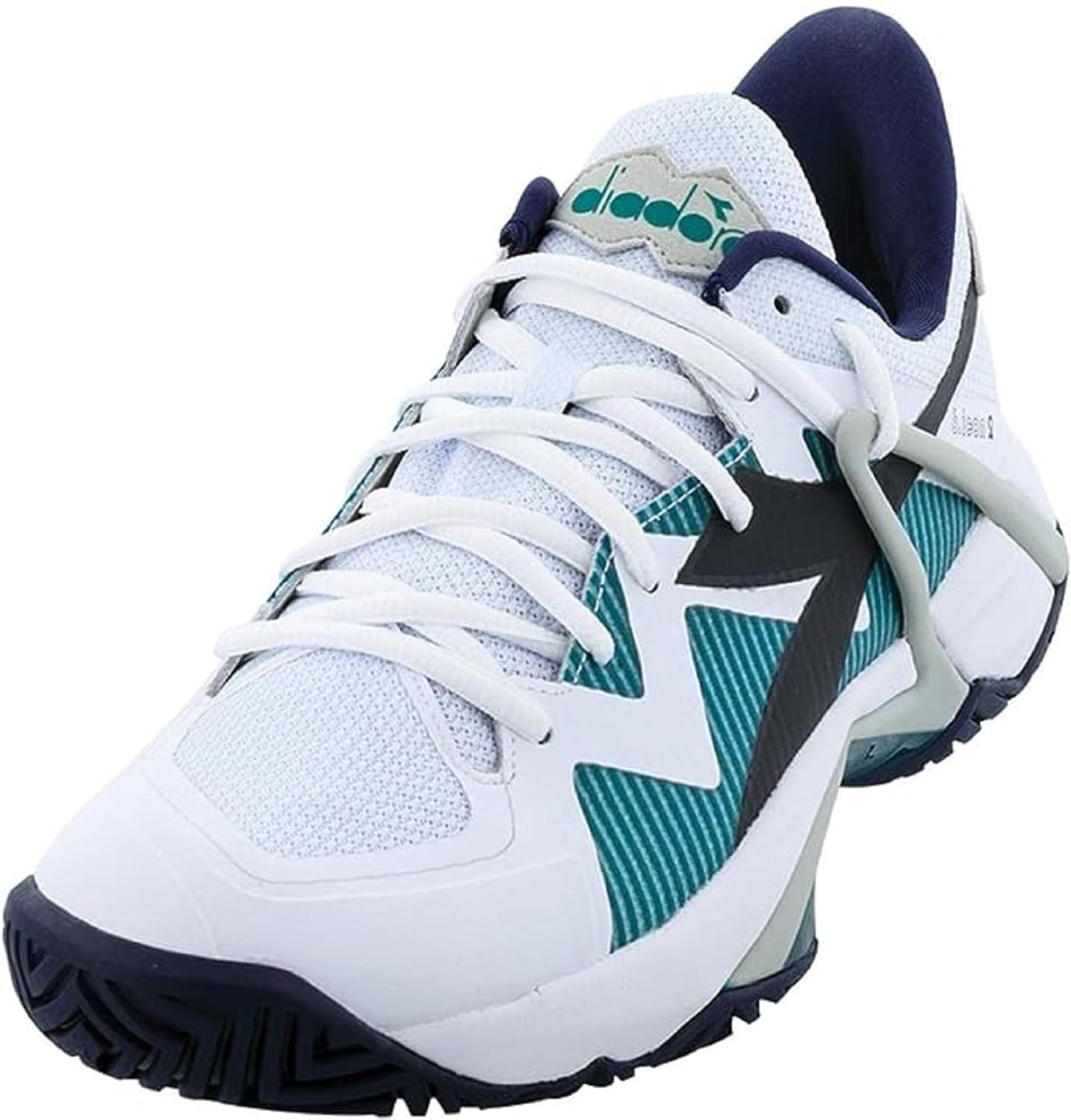 

Мужские теннисные кроссовки Diadora B.Icon 2 для всех покрытий, белый/черный/синий