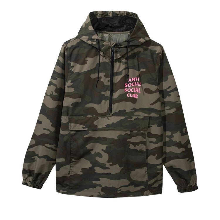 

Куртка Anti Social Social Club EZ Jacket Camo, разноцветный