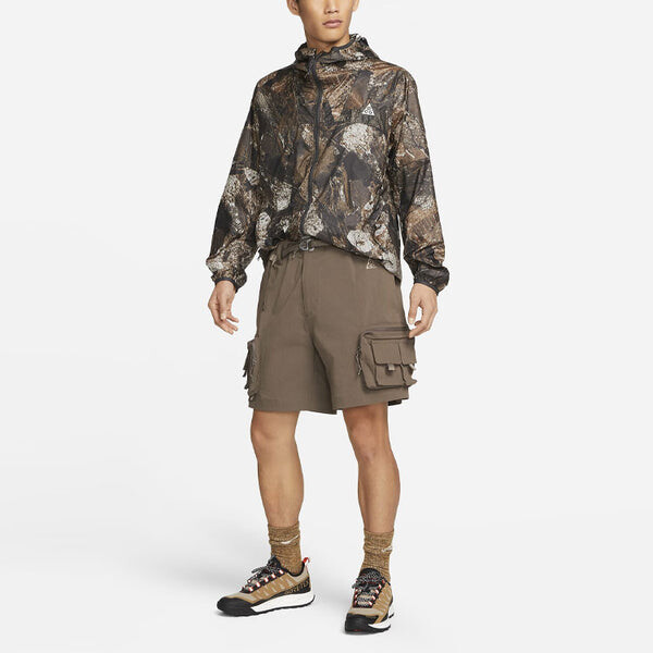 Куртка Men's Nike SS22 ACG Rock Full Print Casual Hooded Jacket Rock Gray, мультиколор — фото 3