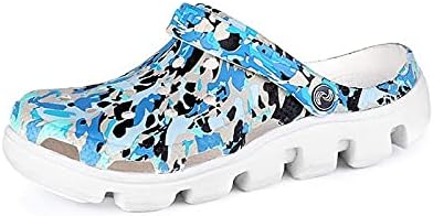 

Унисекс садовые сабо, водонепроницаемая обувь EVA для улицы Goettin, небесно-голубой