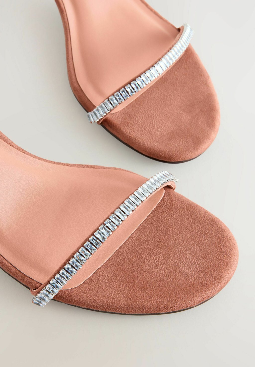Сандалии REGULAR FIT FOREVER COMFORT ROUND TOE JEWEL DETAIL SIMPLE Next, розовый — фото 3