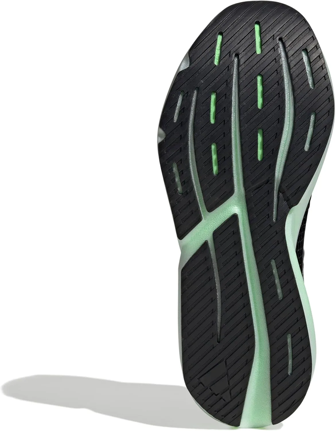 Мужские кроссовки Adidas Lightblaze Glow на шнуровке для повседневной носки - синие, черный/металлик — фото 4