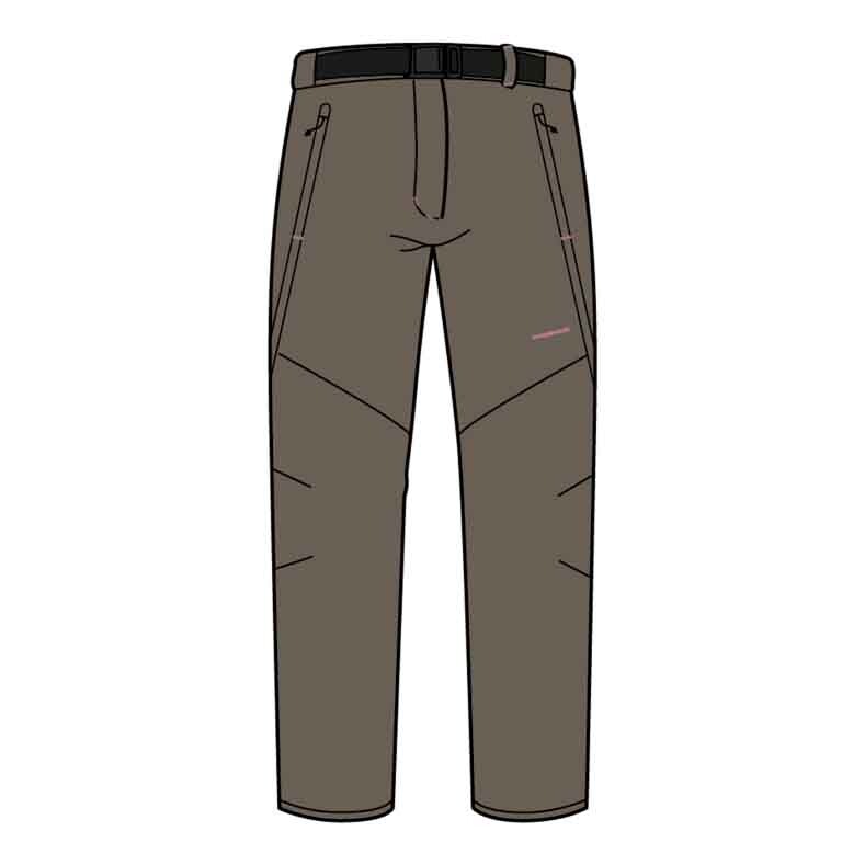 

Брюки Trangoworld Flexa Long, серый