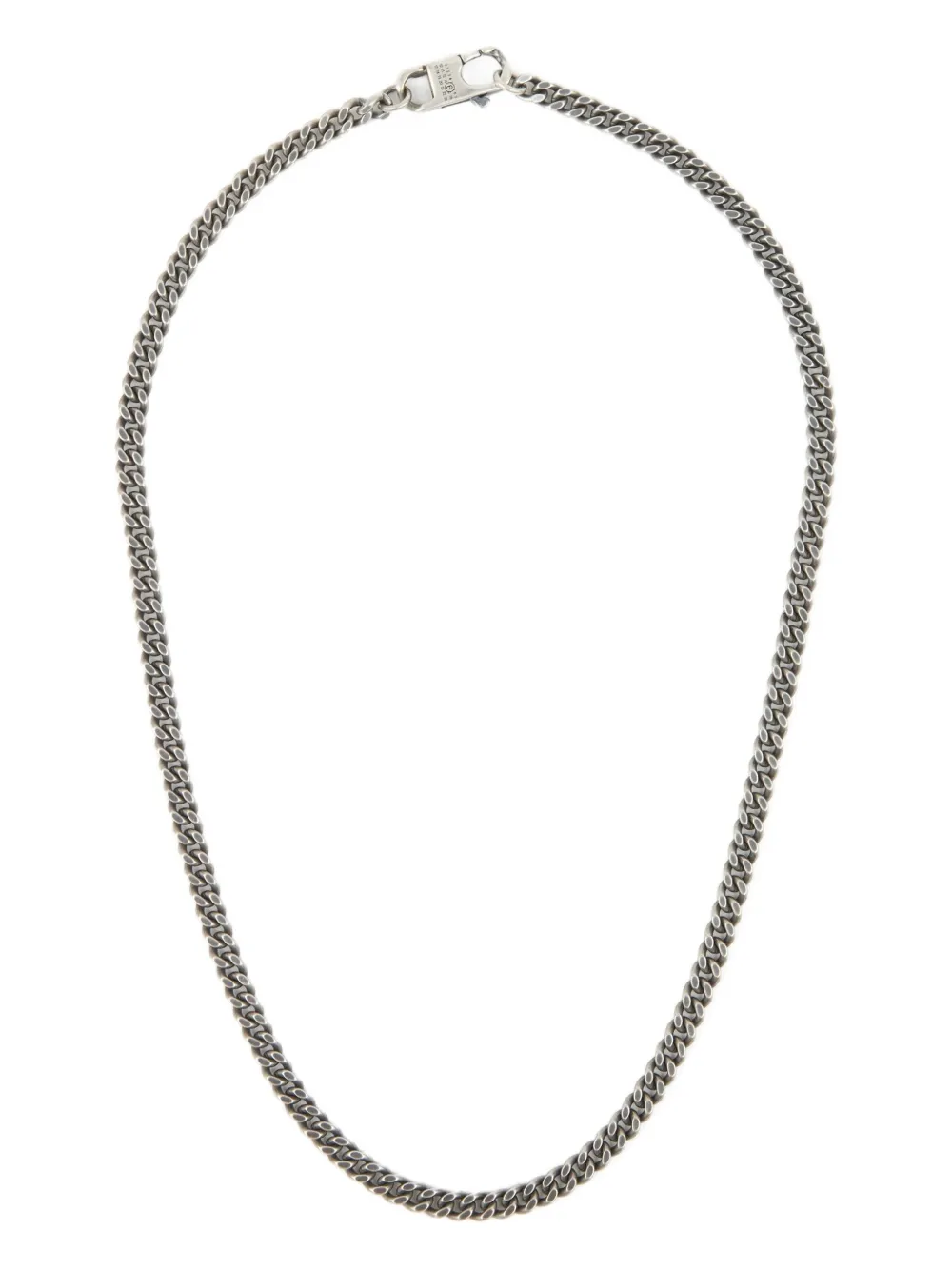 

Колье Curb Mm6 Maison Margiela, серебристый